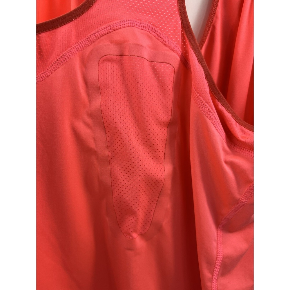 Reebok Neon Dark Pink Watermelon RacerBack Tank Top Women's Size Medium - Picture 5 of 11